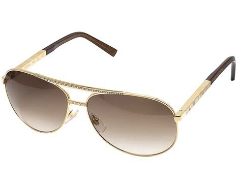 Aviator Sunglasses Louis Vuitton Shades With Diamond.